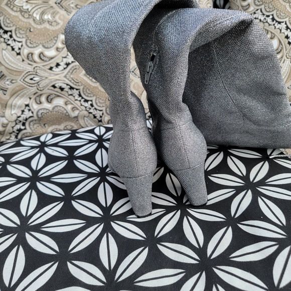 Unisa Quesia Silver Glitter Boot - Picture 2 of 7